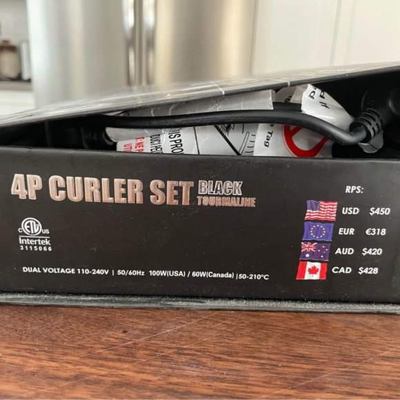 Royale professional tourmaline curling iron 4 piece set - Picture 3 of 5